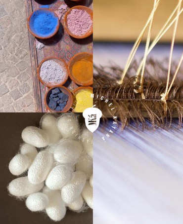 Шелковый тоут Grand (L) RUBY AMORUS! (Красный бархат) RUBY.AMORUS/L